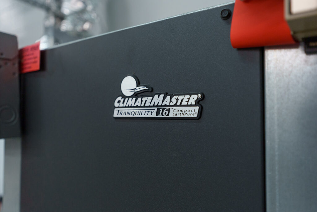 A Climate Master Tranquility 16 Earth Pure unit