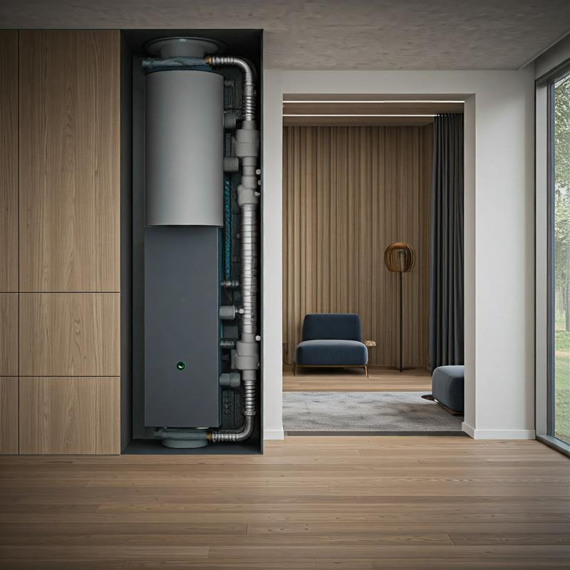 An HVAC zoning system in a home in Greenville, SC